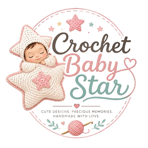 crochet baby star
